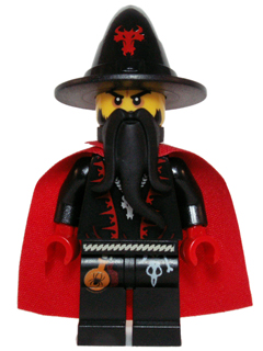 LEGO Minifigure-Dragon Wizard-Castle-cas534-Creative Brick Builders